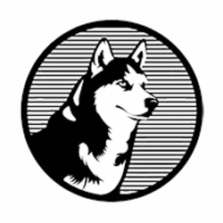 Husky AVAX coin logo