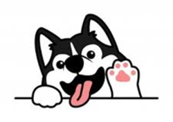 Husky logo Husky crypto logo