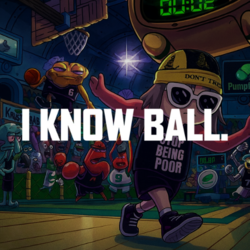 i know ball logo i know ball crypto logo