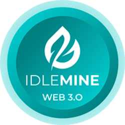 IdleMine logo IdleMine crypto logo