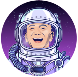 Jeff in Space crypto logo