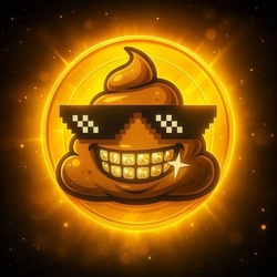 just a shitcoin logo just a shitcoin crypto logo