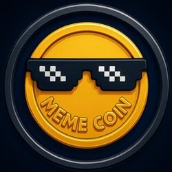 just memecoin crypto logo