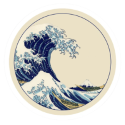Kanagawa Nami logo Kanagawa Nami crypto logo