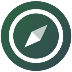 Kompass crypto logo