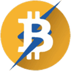 Lightning Bitcoin coin logo
