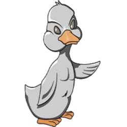 Little Ugly Duck coin logo