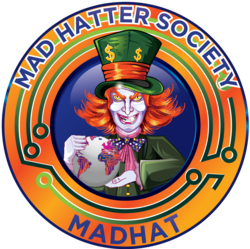 Mad Hatter Society crypto logo