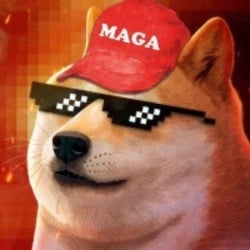 MAGA DOGE logo MAGA DOGE crypto logo