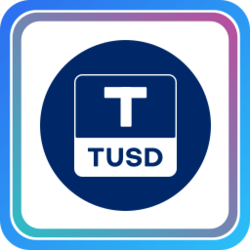 Matic Aave interest bearing TUSD crypto logo