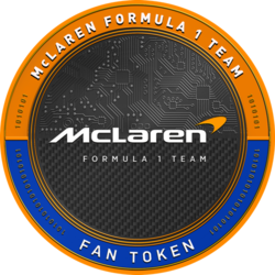 McLaren F1 Fan Token crypto logo