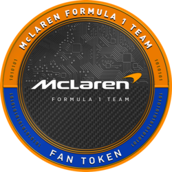 McLaren F1 Fan Token logo McLaren F1 Fan Token crypto logo