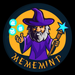 MEME MINT logo MEME MINT crypto logo