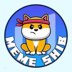 Meme Shib logo Meme Shib crypto logo