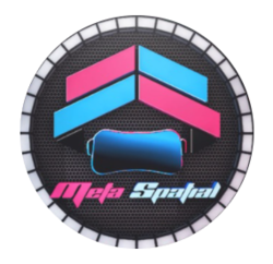 Meta Spatial coin logo