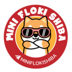 Mini Floki Shiba logo Mini Floki Shiba crypto logo
