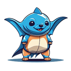 Minu the Manta logo Minu the Manta crypto logo