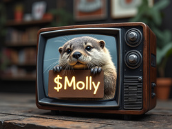 Molly the Otter logo Molly the Otter crypto logo