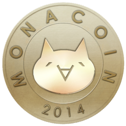 MonaCoin coin logo