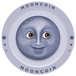 MoonCoin logo MoonCoin crypto logo