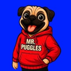 Mr Puggles logo Mr Puggles crypto logo