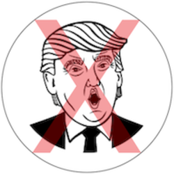 NO Trump Augur Prediction Token crypto logo
