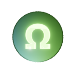 Omega Particle crypto logo