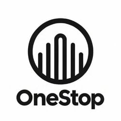 Onestop logo Onestop crypto logo