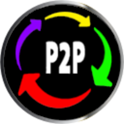 P2P Coin crypto logo
