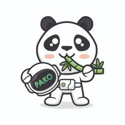 Pako logo Pako crypto logo