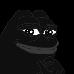 PEPE BLACK logo PEPE BLACK crypto logo