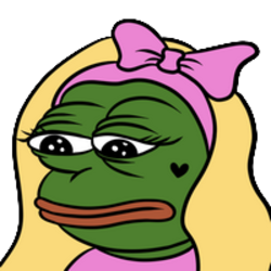 Pepe Girl logo Pepe Girl crypto logo