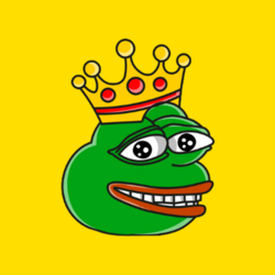 Pepe on Memeland logo Pepe on Memeland crypto logo