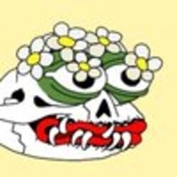 Pepe SKULL logo Pepe SKULL crypto logo