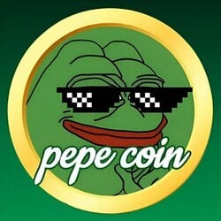 PEPECOIN on SOL logo PEPECOIN on SOL crypto logo