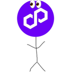 POLYGON MASCOT crypto logo