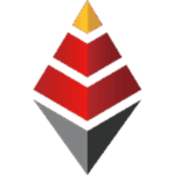 Red crypto logo