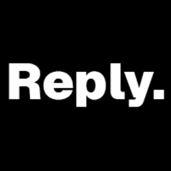 Reply logo Reply crypto logo