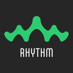 Rhythm coin logo