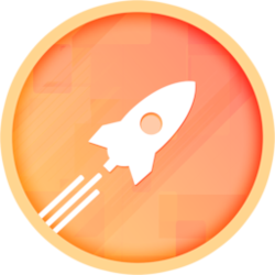 Rocket Pool coin logo