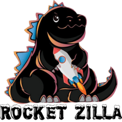 Rocket Zilla logo Rocket Zilla crypto logo