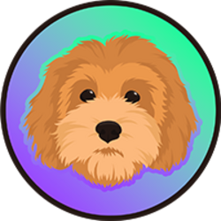 Rocky the dog crypto logo
