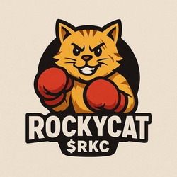 RockyCat logo RockyCat crypto logo