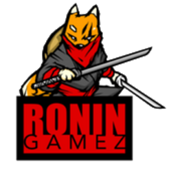 Ronin Gamez crypto logo