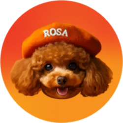 Rosa Inu logo Rosa Inu crypto logo