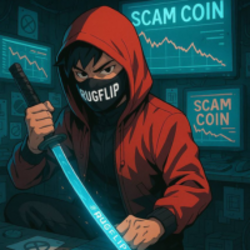 Rugflip logo Rugflip crypto logo