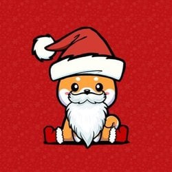 Santa Inu logo Santa Inu crypto logo