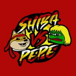 Shiba V Pepe crypto logo
