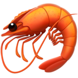 Shrimp crypto logo