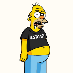 SIMPS ON SOL logo SIMPS ON SOL crypto logo